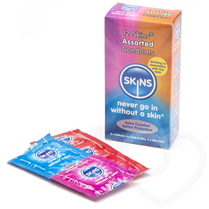Skins Assorted Condoms (12 Pack) - Skins Condoms