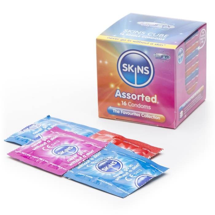 Skins Assorted Condoms (16 Pack) - Skins Condoms