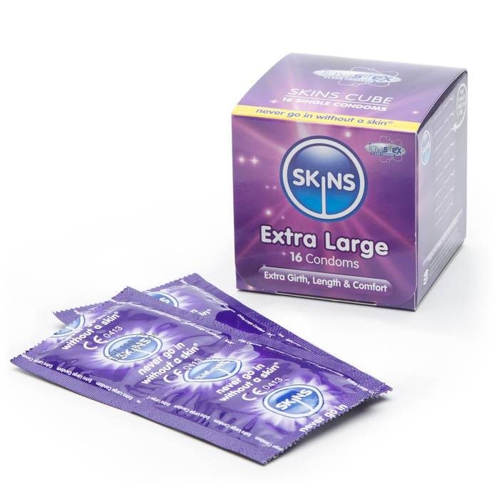 Skins Extra Large Condoms (16 Pack) - Skins Condoms