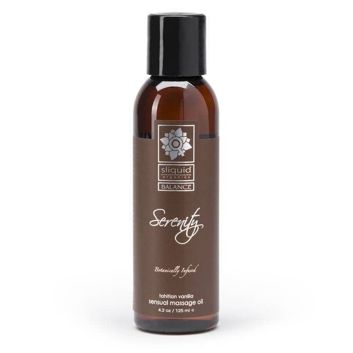 Sliquid Organics Serenity Massage Oil 125ml - Sliquid
