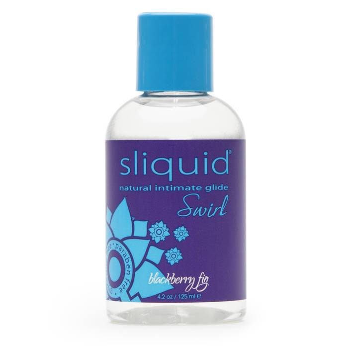 Sliquid Swirl Blackberry Fig Flavoured Lubricant 125ml - Sliquid