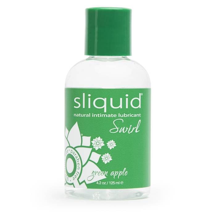 Sliquid Swirl Green Apple Flavored Lubricant 4.2 fl. oz - Sliquid
