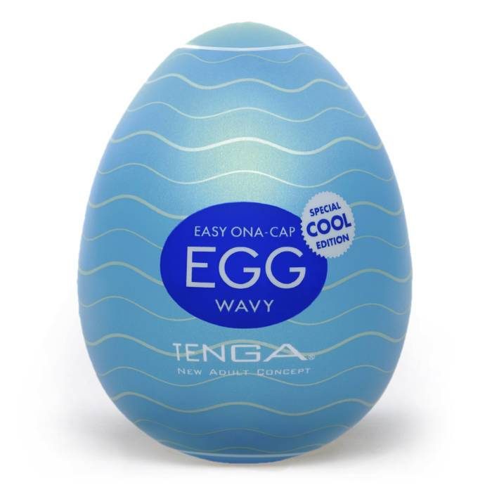TENGA Egg Cool Edition Menthol-Infused Male Masturbator - Tenga
