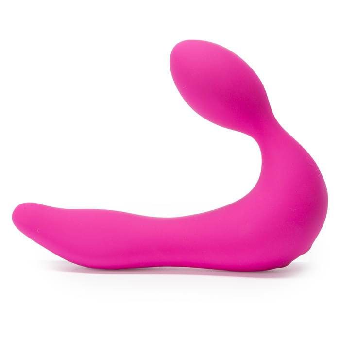 The Eternal Swan USB Rechargeable Vibrating Strapless Strap-On Dildo - Swan