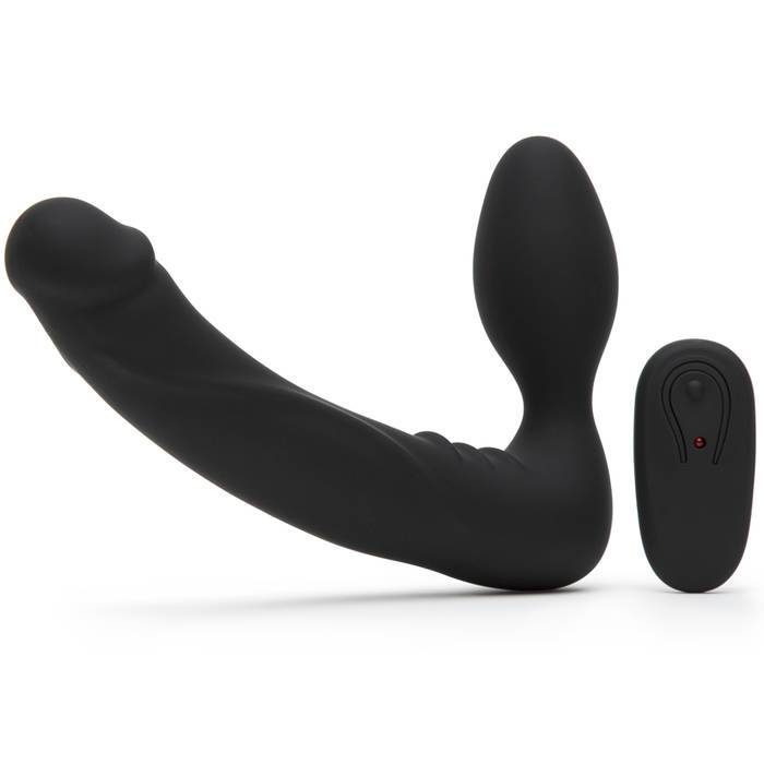 Tracey Cox Supersex Rechargeable Remote Control Strapless Strap-On Vibrator - Tracey Cox