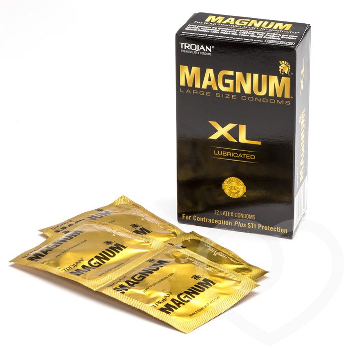 Trojan Magnum XL Condoms (12 Pack) - Trojan