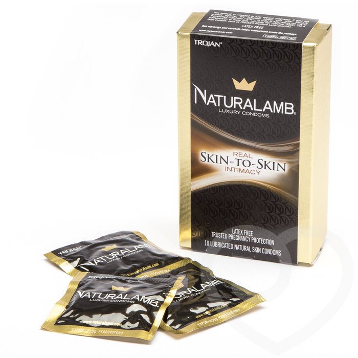 Trojan Naturalamb Non Latex Condoms (10 Pack) - Trojan