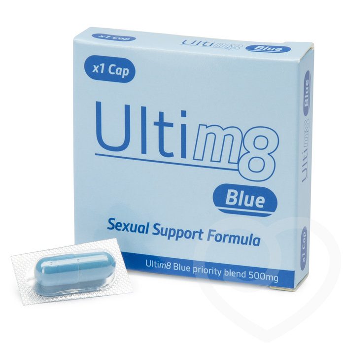 Ultim8 Blue Sexual Support Formula for Men (1 Capsule) - Unbranded