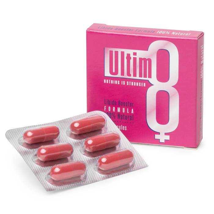 Ultim8 Pink Libido Booster Formula for Women (6 Capsules) - Unbranded