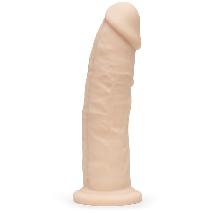 Ultra Realistic Girthy Comfort Feel Silicone Dildo 9 Inch - Unbranded