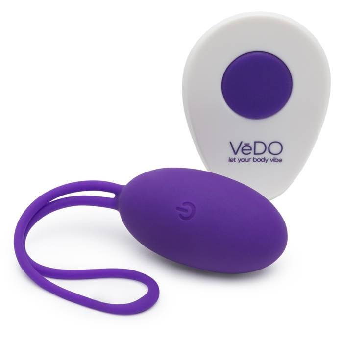 VeDO PEACH USB Rechargeable Remote Control Egg Vibrator - VeDO