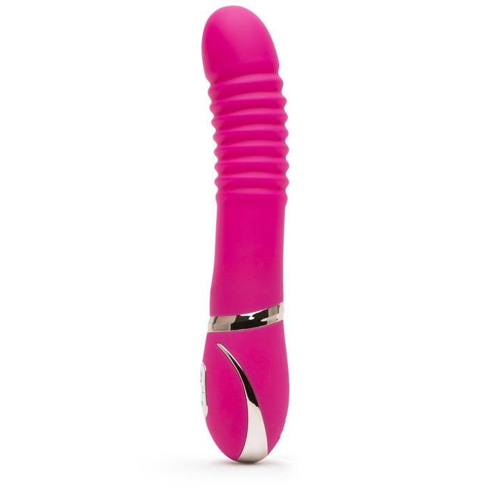 Vibe Couture Pleats Ribbed Rechargeable 7 Function G-Spot Vibrator - Unbranded