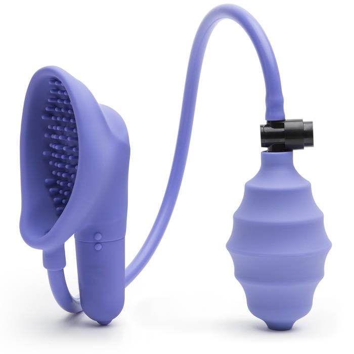 Vibrating Silicone Pussy Pump with Teasing Ticklers - Cal Exotics