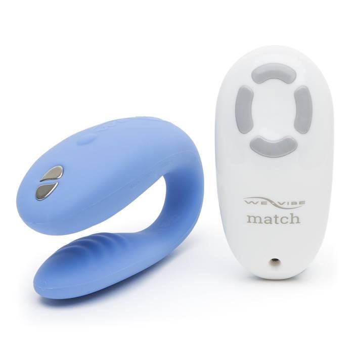 We-Vibe Match Remote Control Rechargeable Clitoral and G-Spot Vibrator - We-Vibe