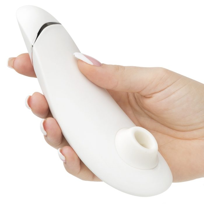 Womanizer Premium Smart Silence Clitoral Stimulator White - Womanizer