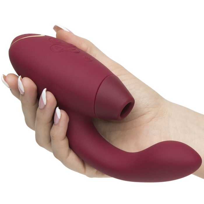 Womanizer Red Duo Rechargeable G-Spot and Clitoral Stimulator - Womanizer