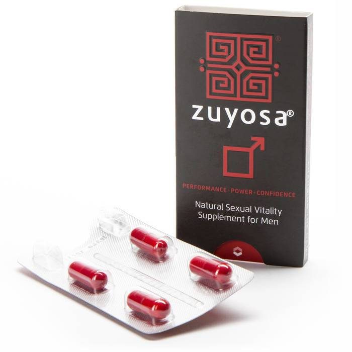 Zuyosa Herbal Supplement for Men (4 Capsules) - Unbranded